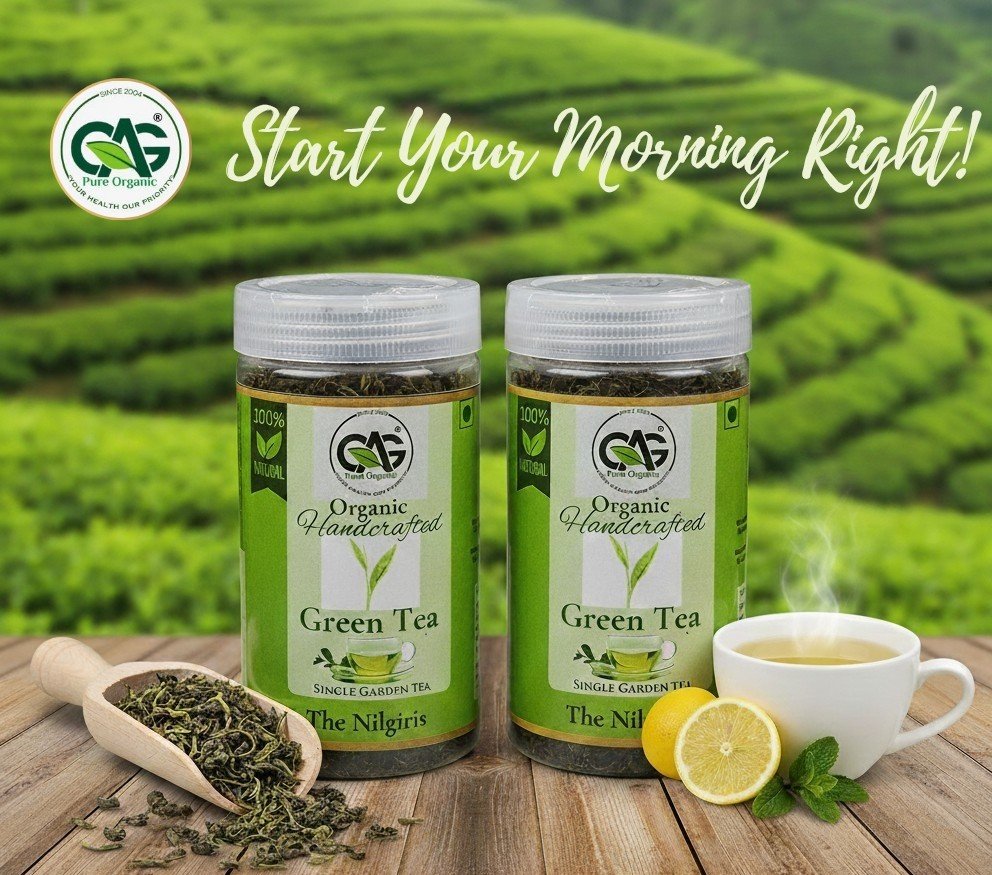Organic Handcrafted Green Tea