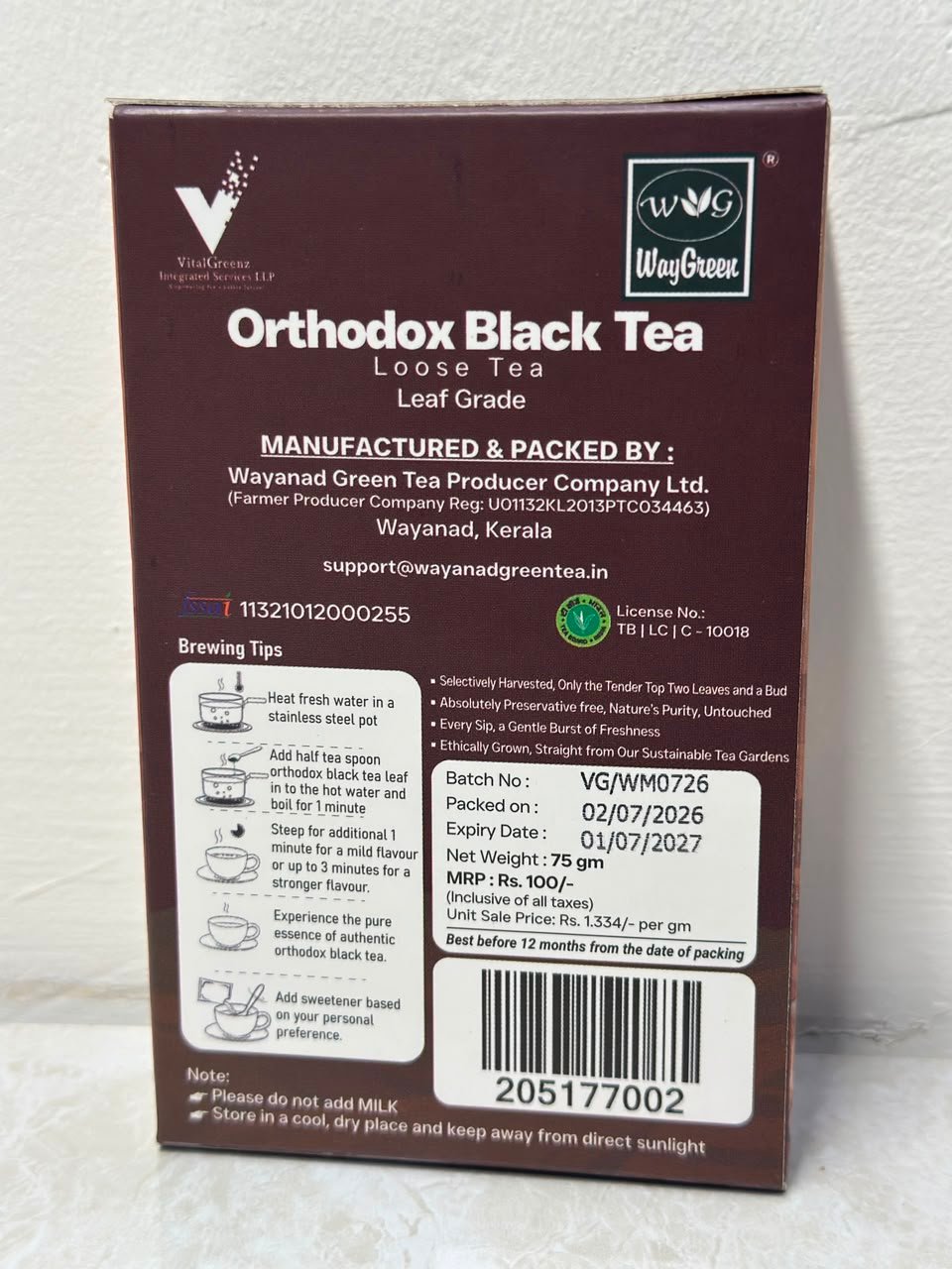 PREMIUM ORTHODOX BLACK TEA - Image 4